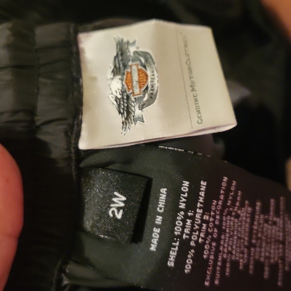 Harley Davidson reflective stirrup rain pants - Picture 9 of 11